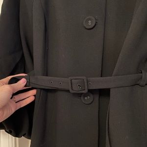 LK Bennett Black Belted Blazer US 6 UK 10